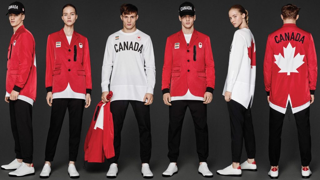 tenues des JO 2016 - Canada