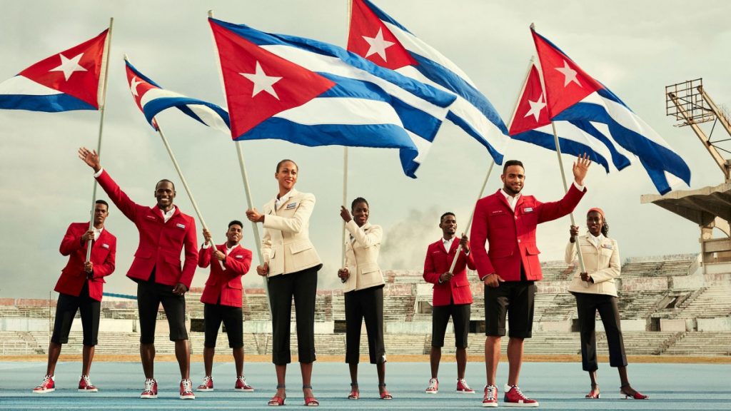 tenues des JO 2016 - Cuba - 1