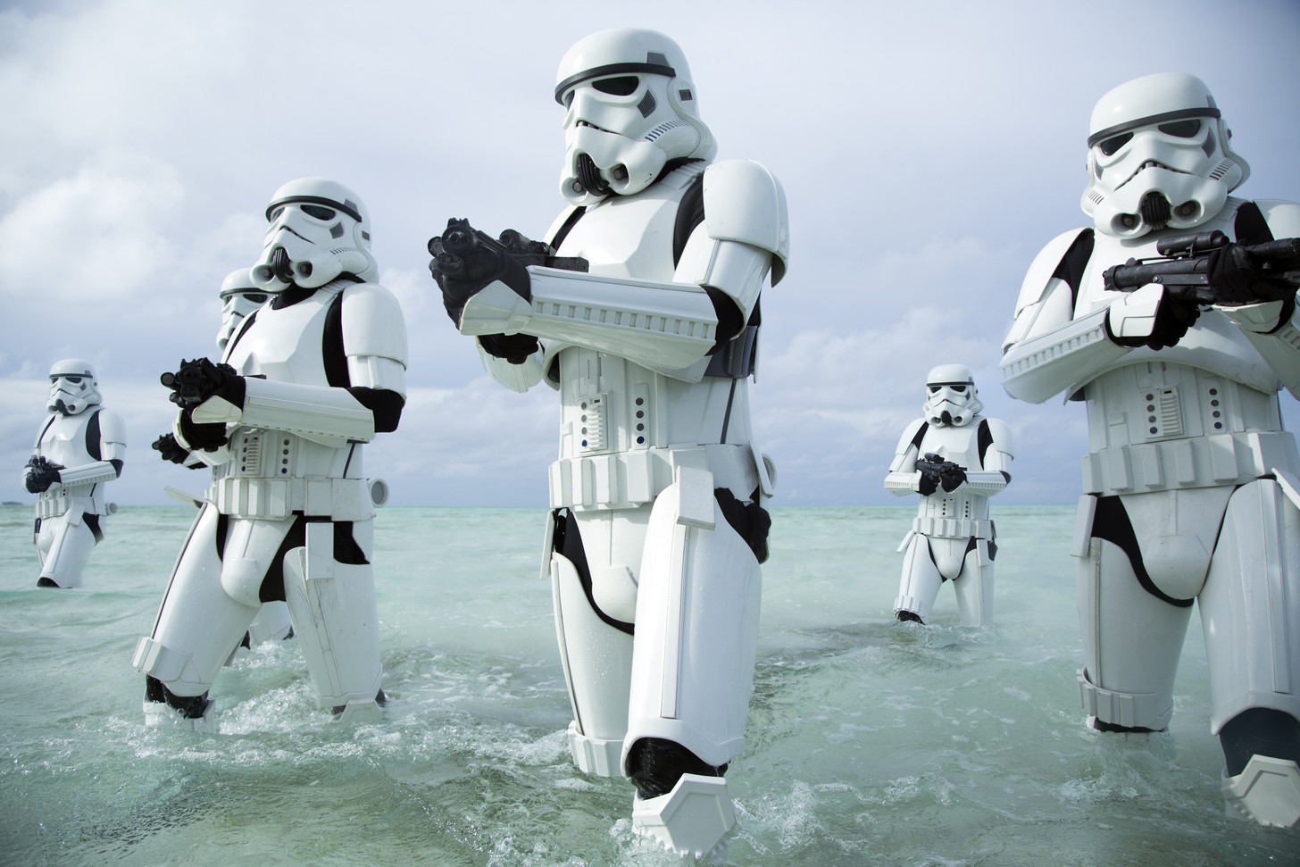 Star Wars Rogue One Stormtroopers water
