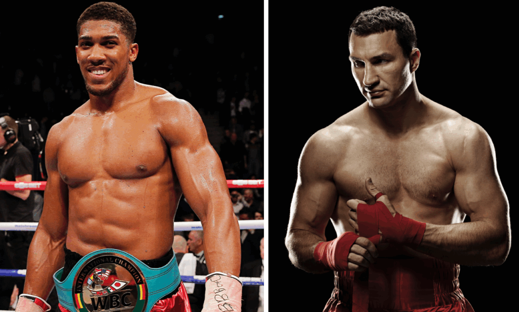 Anthony Joshua et Vladimir Klitschko pour le combat de l’année !
