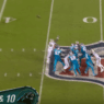 Cam Newton a envoyé un énorme missile contre les Saints