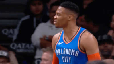 Russell Westbrook OKC Thunder Triple Double