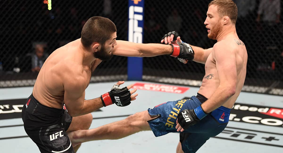 UFC 254: Khabib Nurmagomedov Gaethje