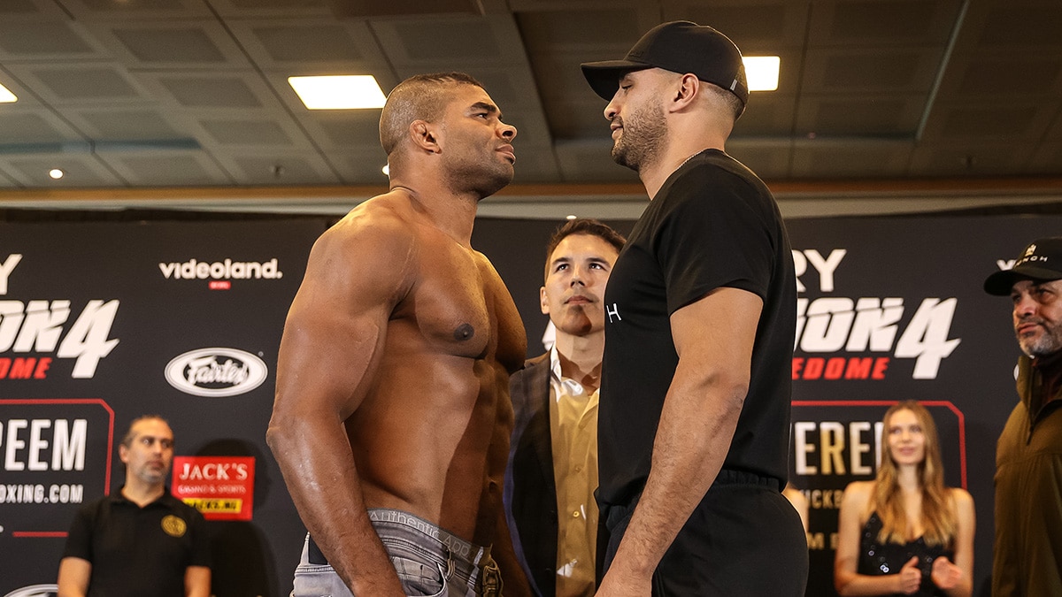 GLORY Badr Hari vs Alistair Overeem tous les résultats