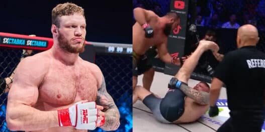 mma horrible blessure