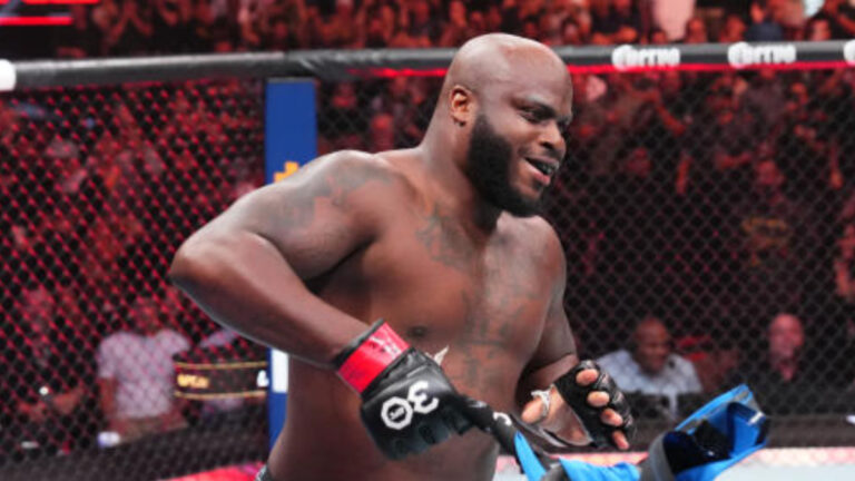 ko célébration derrick lewis