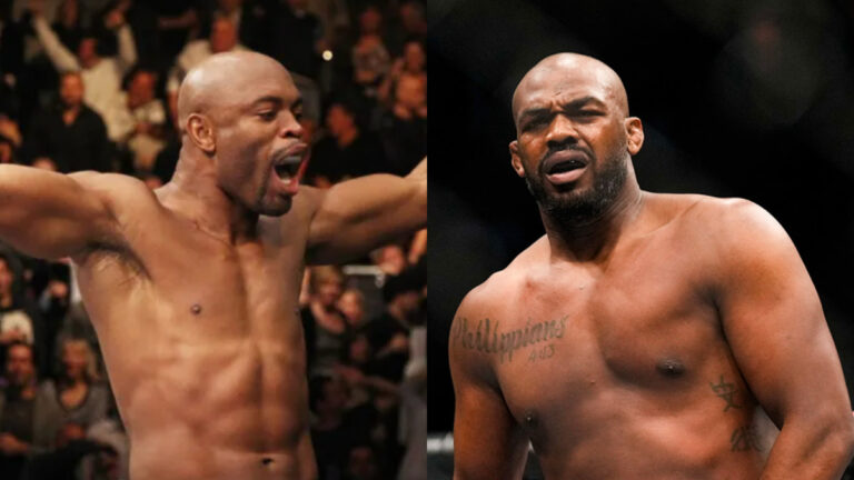 sparring jon jones anderson silva