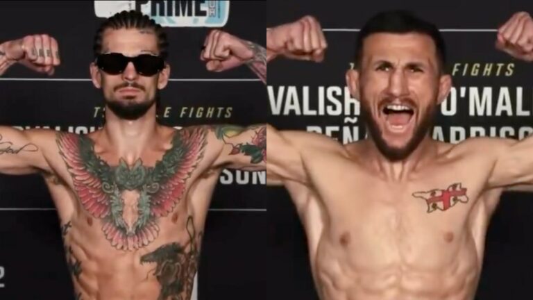 ufc 316 pesée