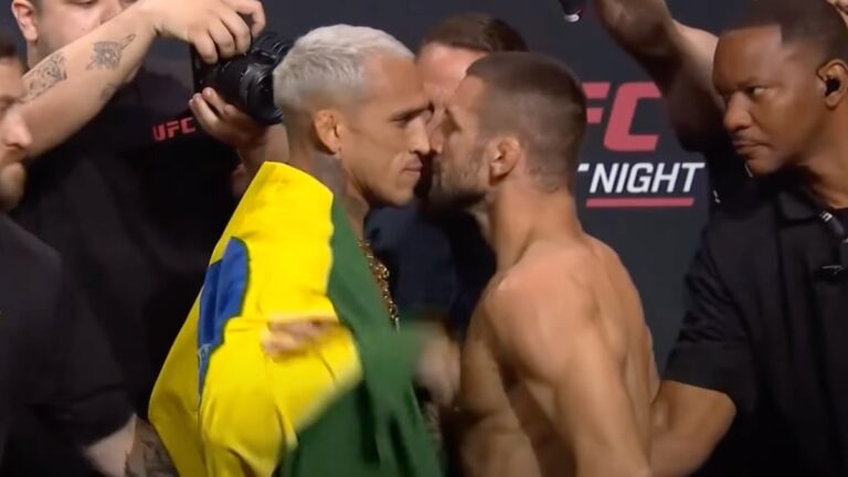 oliveira gamrot face à face tension