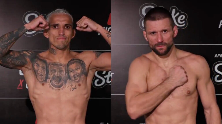 ufc rio pesée