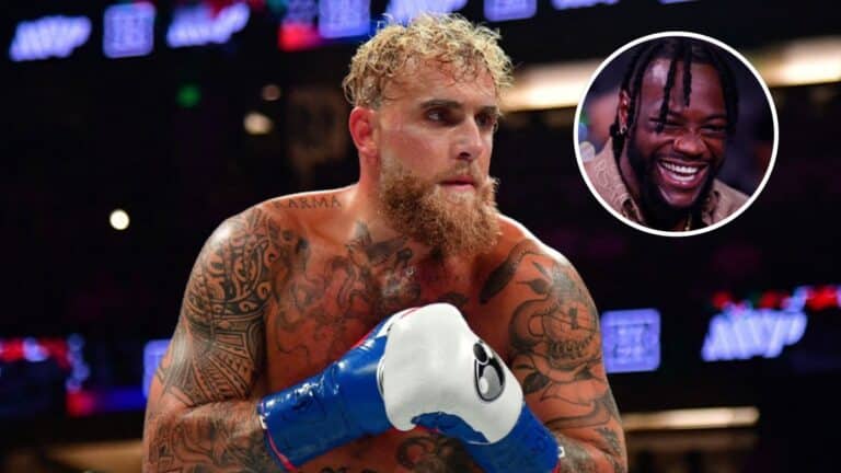 jake paul wilder combats truqués