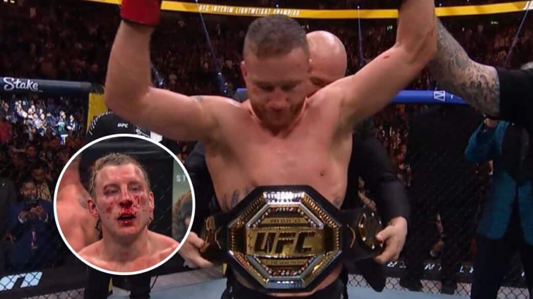 justin gaethje bat paddy pimblett ufc 324