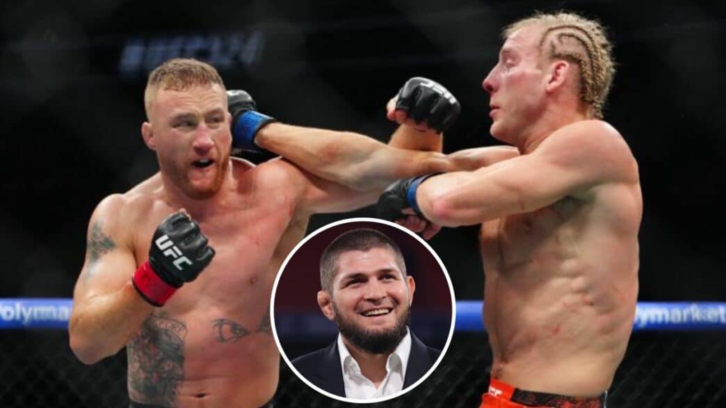 khabib reagit justin gaethje ufc 324