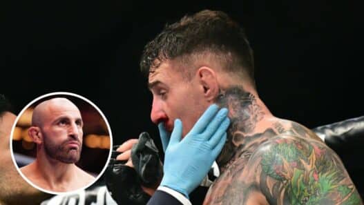 alexander volkanovski defense tom aspinall