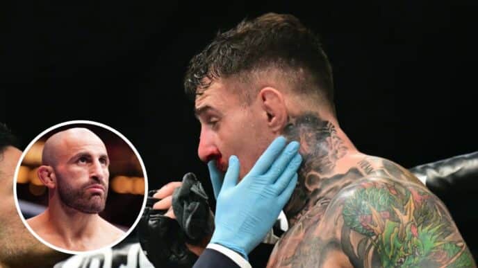 alexander volkanovski defense tom aspinall