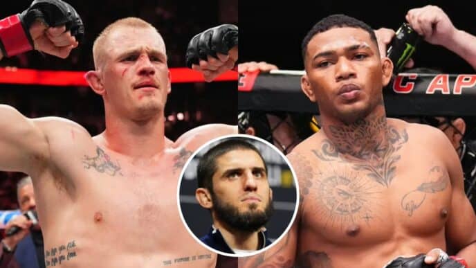 makhachev clash michael morales ian garry