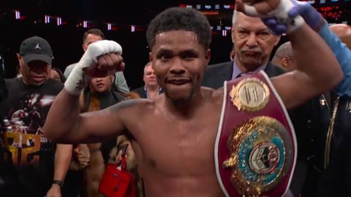 shakur steveson surclasse teofimo lopez