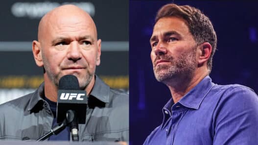 dana white eddie hearn