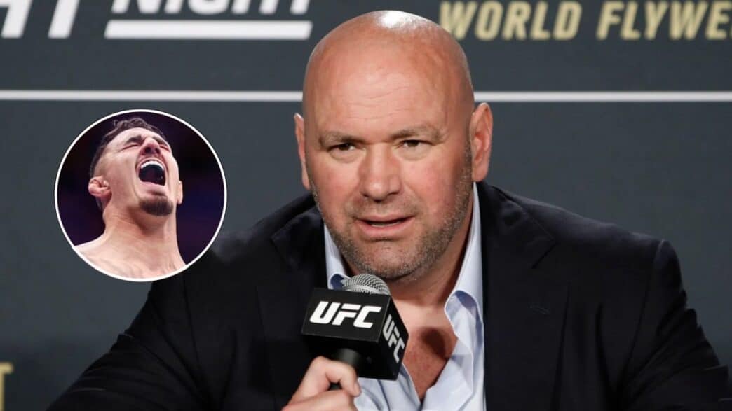 manque respect tom aspinall dana white