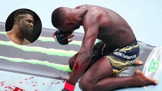 ngannou reagit defaite adesanya