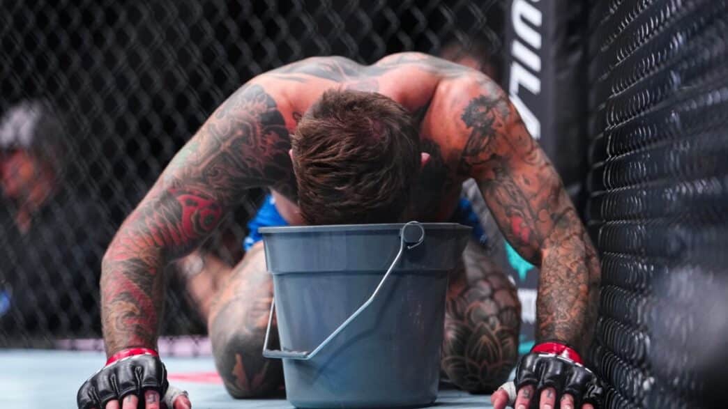 ufc 326 cody garbrandt vomi