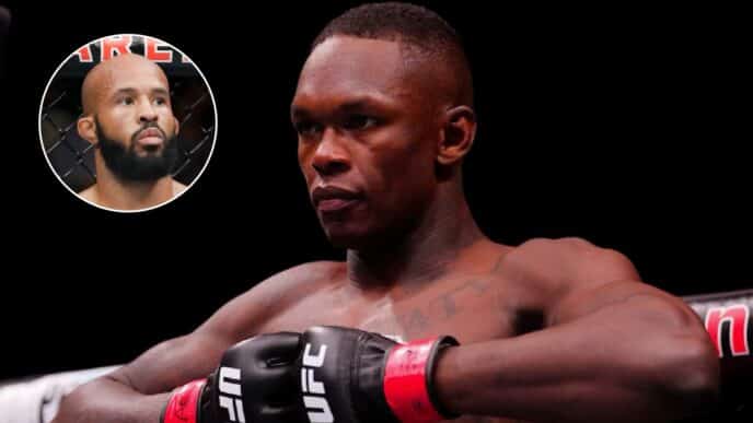 demetrious johnson adesanya retraite