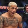 charles oliveira conor mcgregor effraye