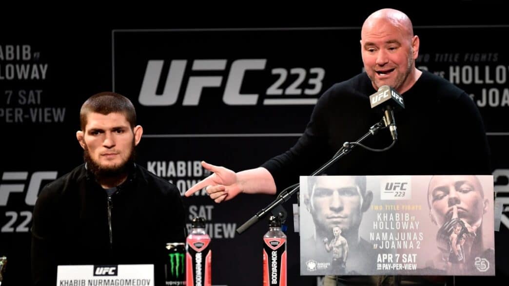 khabib riche ufc dana white