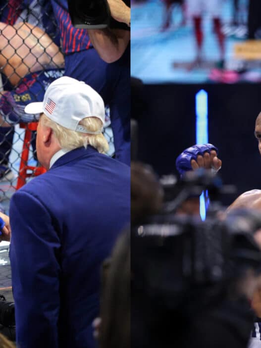 Justin Gaethje et Ciryl Gane repartent de l'UFC Maison Blanche avec le jackpot