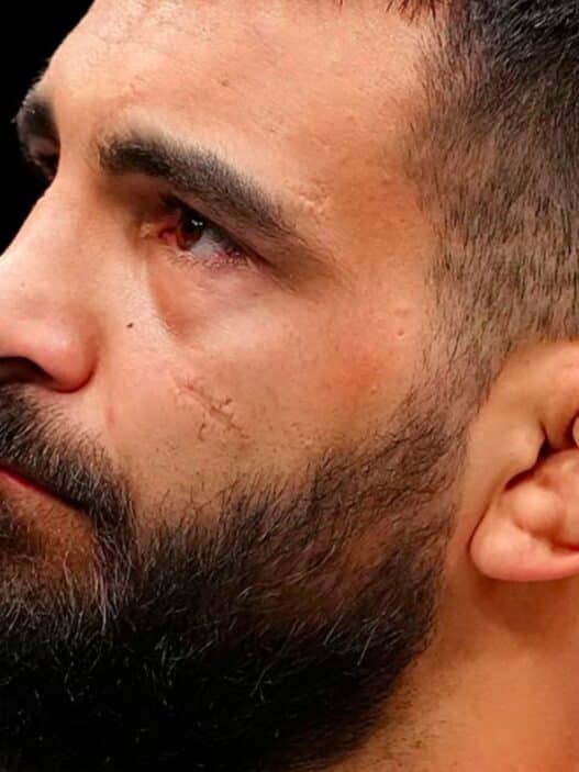 Benoit St-Denis réagit à sa défaite face à Paddy Pimblett à l'UFC 329.