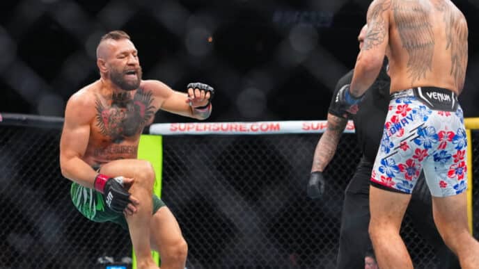 UFC 329 – Le genou de Conor McGregor aurait lâché dès la première seconde