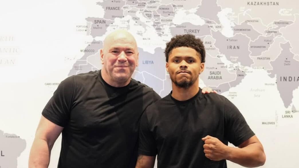 Le prodige Shakur Stevenson signe chez Dana White