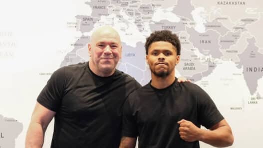 Le prodige Shakur Stevenson signe chez Dana White