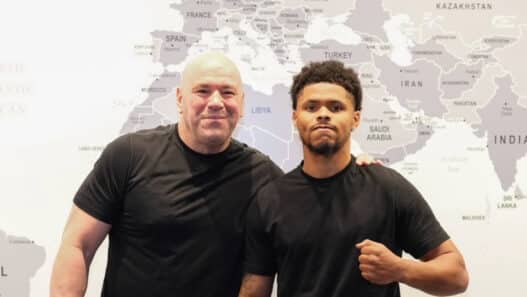 Le prodige Shakur Stevenson signe chez Dana White