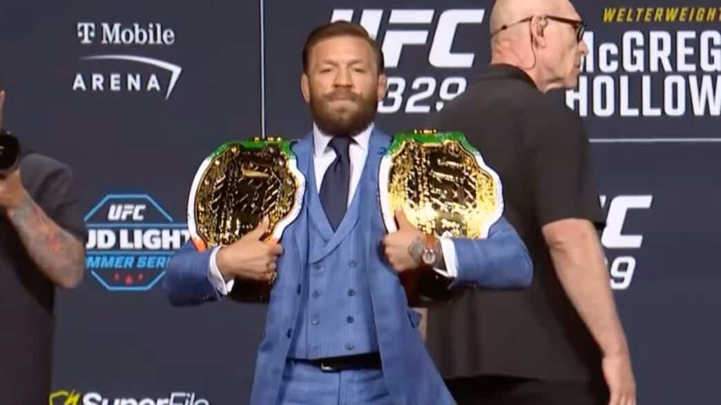 mystic mac conor mcgregor prediction max holloway