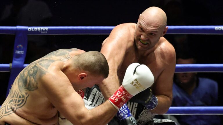 tyson fury fait abandonner mariusz wach 7 round