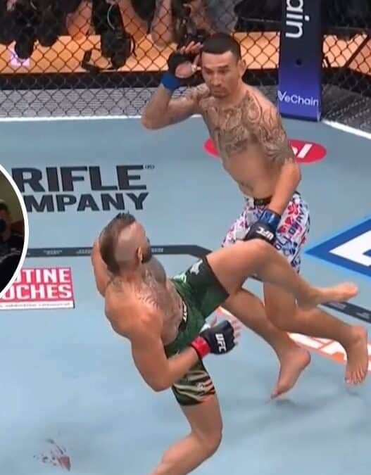 ufc 329 max holloway bat conor mcgregor sans combattre