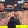 ufc 329 pesée
