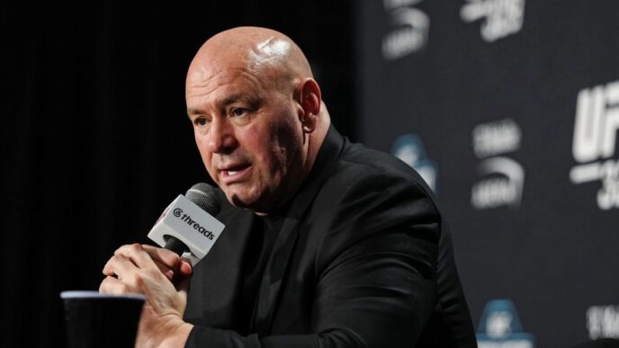 dana white polemique deces athlete
