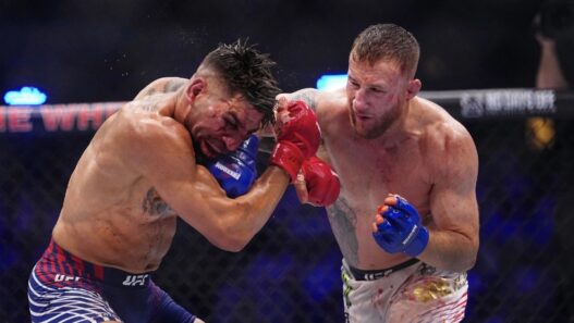 justin gaethje blessé ilia topuria