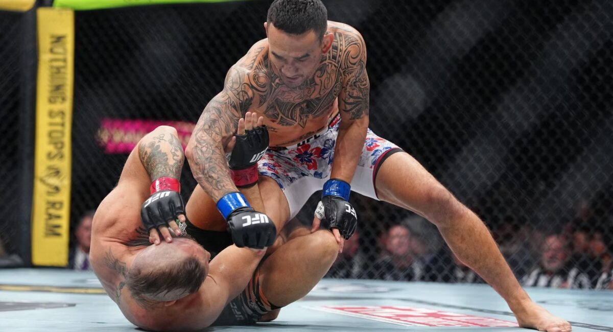 max holloway tacle conor mcgregor après ufc 329