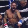 mike perry epaule disloquée tko premier round