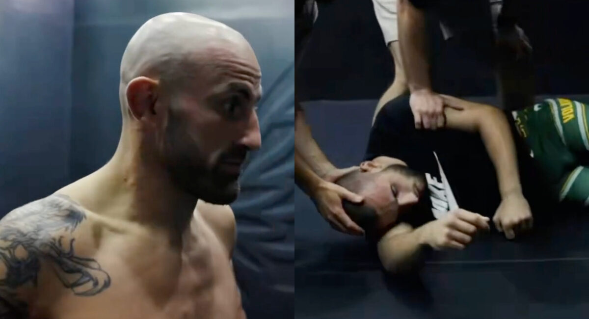 coéquipier alexander volkanovski s'évanouit entrainement