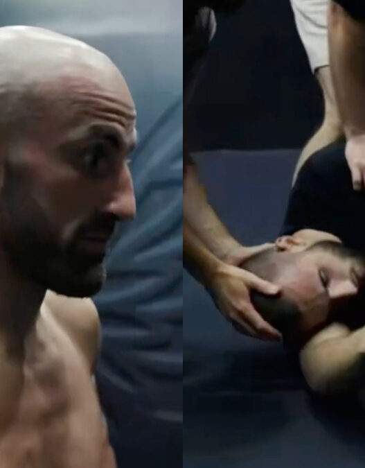 coéquipier alexander volkanovski s'évanouit entrainement