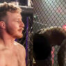 fils légende ufc éteindre cage KO michael bisping
