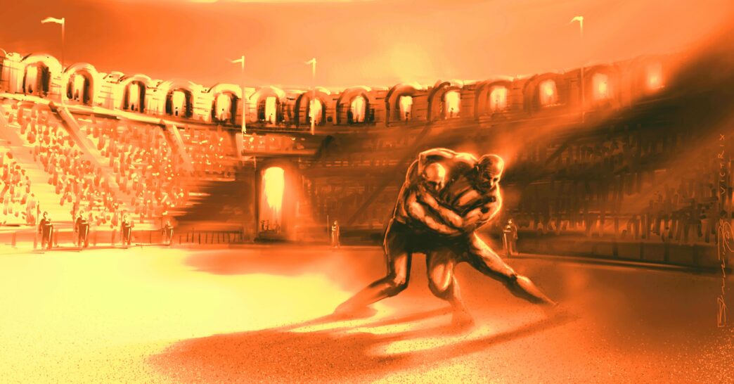 pancrace et lutte grecque