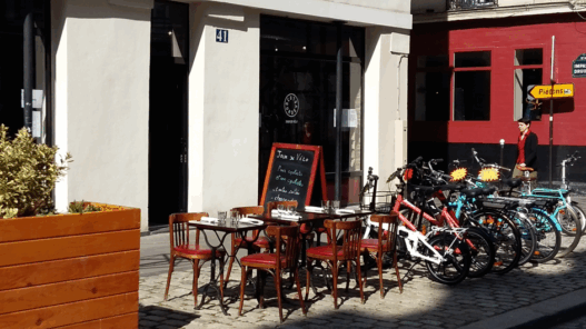 Jour de Vélo - le café-atelier en plein Paris