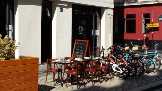 Jour de Vélo - le café-atelier en plein Paris