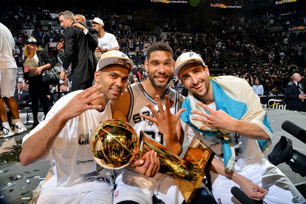 The Spurs have been without a doubt the most consistent organization since 2000, led by this big 3