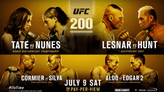 UFC 200 poster